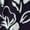 Black White Flowers, variant on Roaman's Women's Plus Size Flutter Sleeve Wrap Maxi Dress