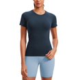 thumbnail image 1 of Remera CRZ YOGA Sin Costuras Transpirable Cuello Redondo Twilight XL, 1 of 6