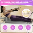 thumbnail image 4 of Foldable 72" Pilates Reformer, Pilates Machine with Dual Resistance- Springs and Cords, Pilates Equipment Up to 440 lbs Weight Capacity, Home Gym Equipment for Core Strength & Full Body Workout, 4 of 8