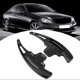 thumbnail image 2 of Aluminum Car Steering Wheel Shift Paddles Extensions Fit For Mercedes Benz A B E R Class(Black), 2 of 4