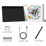 XPPen Deco Fun XS Graphics Sketc Tablet OSU Digital Tablet Electronic Drawing Art Pad Signature Board For Windows Mac Android Chromebook,Black