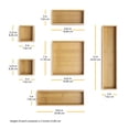 thumbnail image 2 of Whitmor 6596-9313 S6 Bamboo Drawer Organizer, 2 of 3
