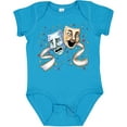 thumbnail image 3 of Inktastic Tragedy and Comedy Stage Masks Boys or Girls Baby Bodysuit, 3 of 5