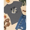 thumbnail image 3 of Sense Good Daisies T-Shirt Women -Image by Shutterstock, Female Small, 3 of 4