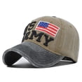 thumbnail image 1 of Gorras de béisbol bordadas para hombre y mujer, sombrero de béisbol de algodón sólido, unisex, unisex, 1 of 4