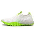 thumbnail image 3 of Zapatos para Correr Malla Del Mismo para Hombres Y Mujeres Zapatos Deportivos Casuales Malla Elástica Caña Baja para Parejas (9008 Verde 42), 3 of 9