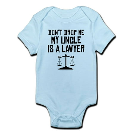 My Uncle Is A Lawyer Body Suit - Baby Light