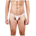 thumbnail image 1 of Tanga sexy de jacquard cepillado para hombre, calzoncillos deportivos elásticos transpirables Pompotops qyievc3476, 1 of 7