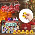 thumbnail image 3 of Christmas Advent Calendar Toy Box 24pcs Set Cute Rubber Duck Animal Kid Gift, 3 of 3