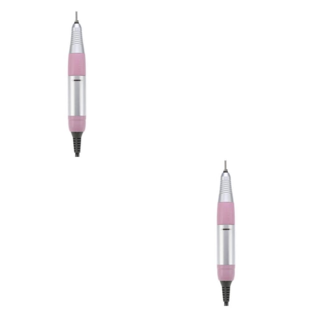 Riwesomey Mango de taladro de uñas de torno de manicura, fácil de instalar, manijas de máquina automática de tamaño compacto a prueba de Type4 NO4