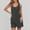 Dark Gray, variant on Baqcunre Womens Summer Romper, Women Summer Casual Sleeveless Romper Short Overalls Loose Back Adjustable Jumpsuit with Pockets 2025 Trendy Outfits, Overalls for Women One Jumpsuit Black L