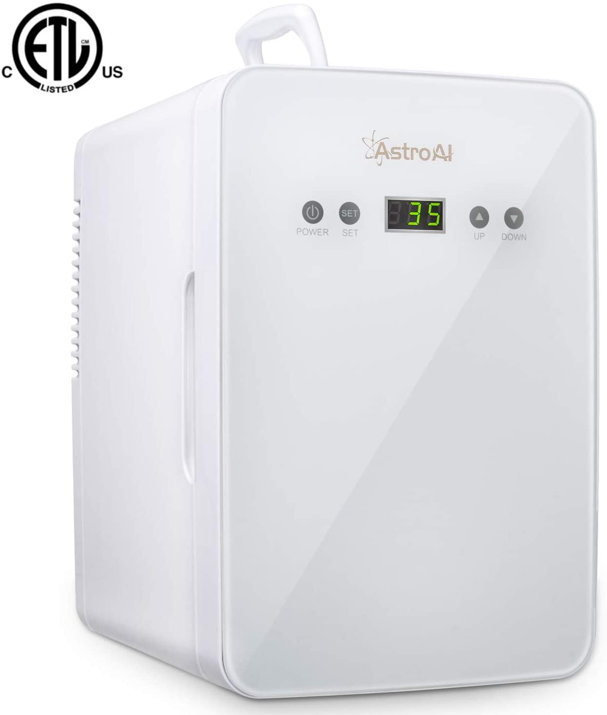 AstroAI Mini Fridge 6 Liter/8 Can Skincare Fridge with Temperature