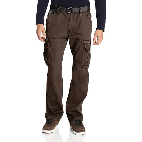 UNIONBAY Mens Survivor Iv Relaxed Fit Cargo Pant-Reg and Big and Tall Sizes 38W x 32L Saddle