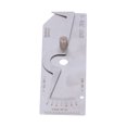 thumbnail image 3 of Calibre de inspección en pulgadas, calibre de soldadura, herramienta de medición de soldadura de acero inoxidable simple, calibre de socavado, máxima confiabilidad, 3 of 9