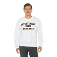 thumbnail image 5 of Fayetteville AR Arkansas Moving Trip Vacation Sweatshirt, Gifts, Crewneck, 5 of 7
