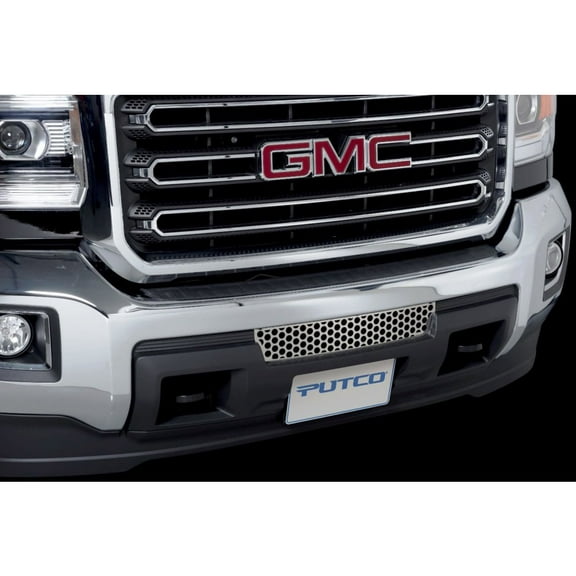 Putco 85196 Billet Grille, Stainless Steel Bumper Insert Fits select: 2015-2019 GMC SIERRA