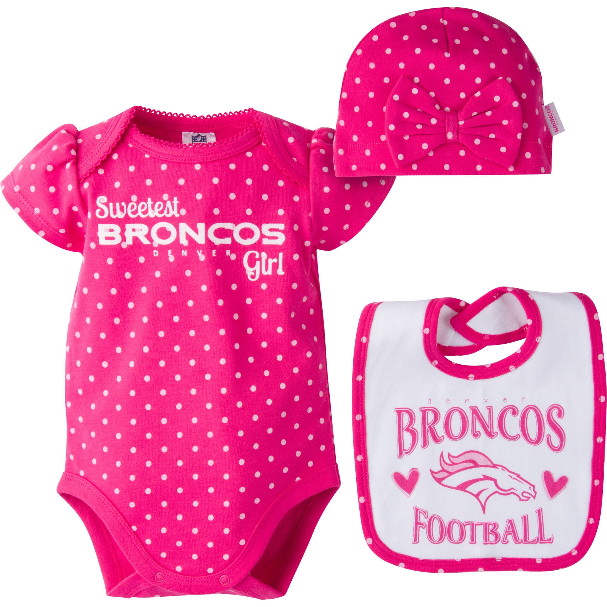 denver broncos baby girl clothes