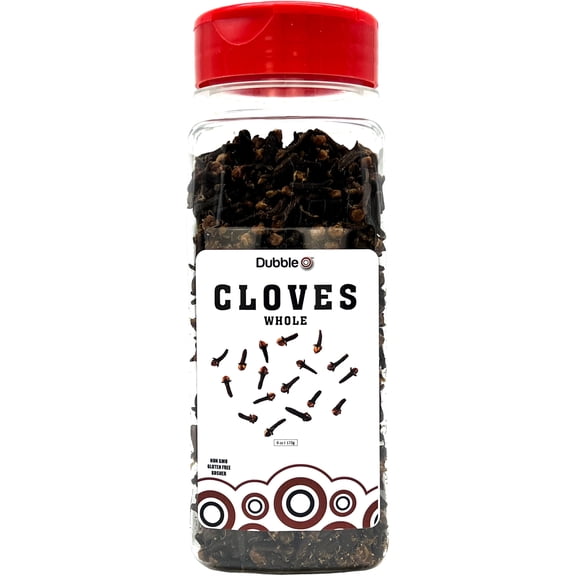 Cloves Spice - 7 oz. ⦾ Premium Whole Cloves ⦾ Non GMO, Kosher, Halal, Gluten Free ⦾ Dubble O Brand