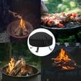 thumbnail image 6 of Round Fire Pit Cover 22-58 inches for Fire Pit, Patio, Gas Grill, Outdoor, Full Coverage Patio Outdoor Fireplace Cover, Waterproof, Dustproof and Anti UV, Fit all Seasons (210D Oxford), 6 of 6