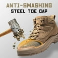 thumbnail image 2 of Furuian Steel Toe Boots for Men Women Slip Resistant High Top Steel Toe Safety Shoes, 2 of 7