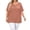 Pink Plus Size Tops, variant on BSDJILFG 50% Plus Size Tops for Women Casual Short Sleeve Button V Neck Basic T Shirt Loose Sleep Pajama Lounge Tops S-5XL