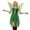 Green, variant on Women Forest Fairy Costume Pretty Elf Princess Tube Top Dress with Wings Halloween Cosplay Themed Party Dress Green XL