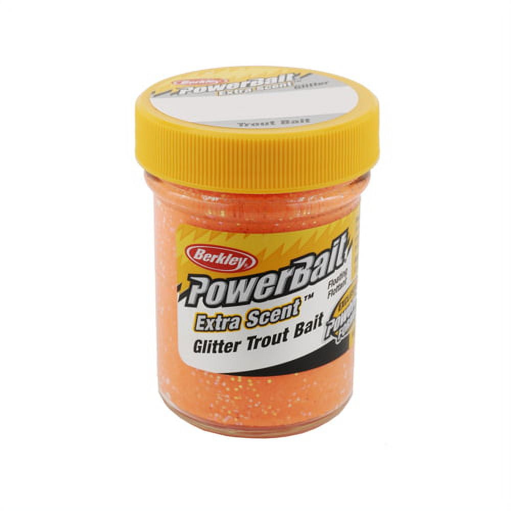 (2 pack) Berkley PowerBait Glitter Trout Fishing Dough Bait