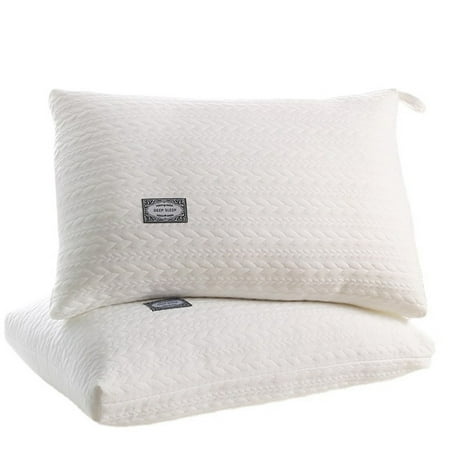 

AdXKenry Cotton Four Piece Set Spine Pillow For The Home A Pair Of Adult Pillows Sleeping Core