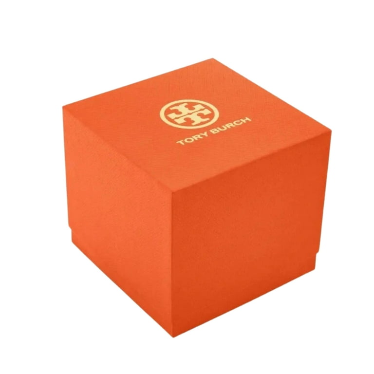 Tory Burch TBW7226 The Miller Watch Ivory Dial Brown Leather Strap