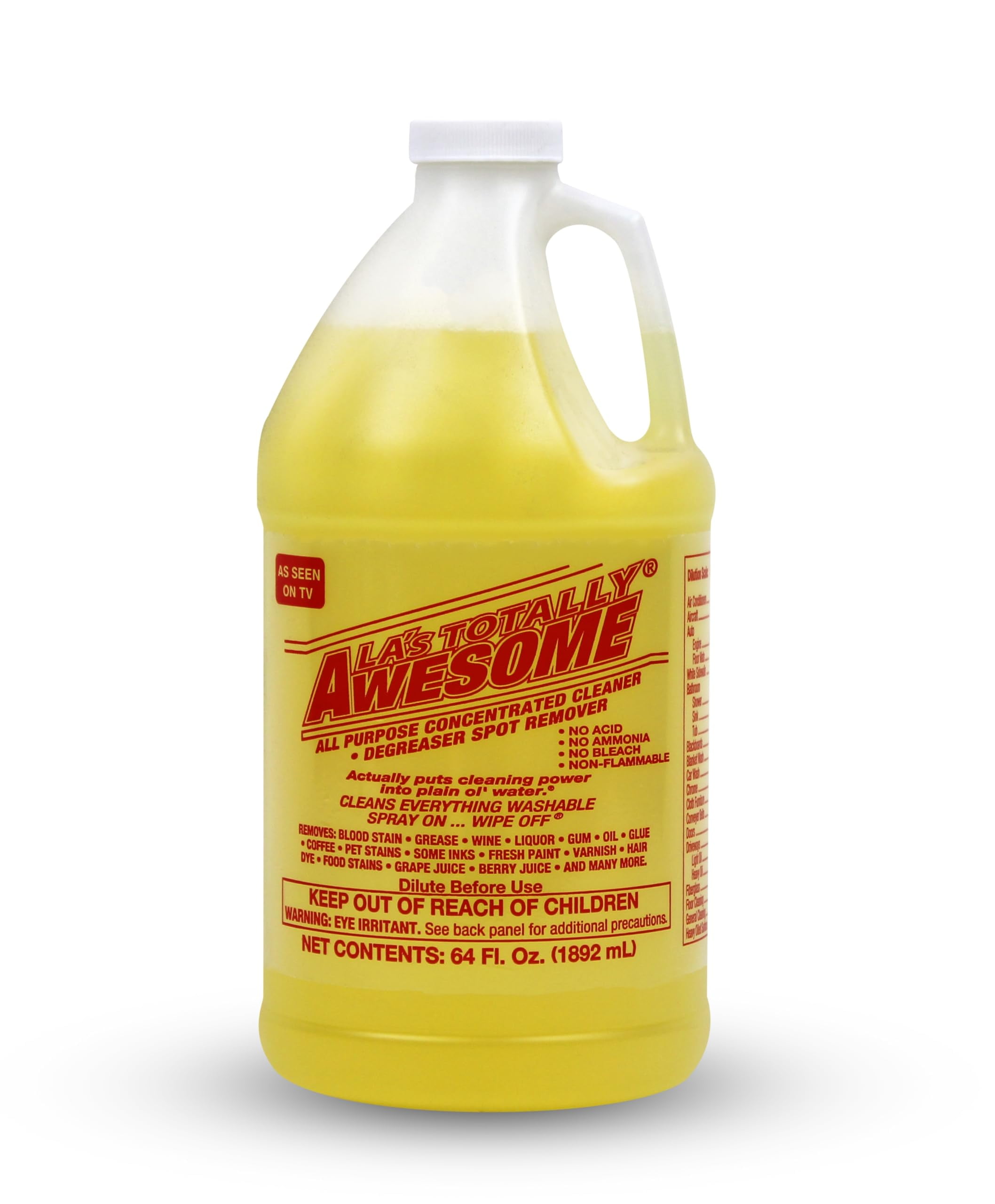 Mr. Clean Liquid Muscle All-Purpose Cleaner, with the grease