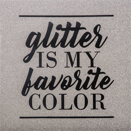Glitter Is My Favorite Color Canvas Wall Art 20 X 20 In Effy Moom Free Coloring Picture wallpaper give a chance to color on the wall without getting in trouble! Fill the walls of your home or office with stress-relieving [effymoom.blogspot.com]