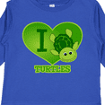 thumbnail image 4 of Inktastic I Love Turtles Boys or Girls Long Sleeve Toddler T-Shirt, 4 of 5