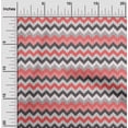 thumbnail image 2 of oneOone Cotton Flex Light Red Fabric Chevron Craft Projects Decor Fabric Printed By The Yard 40 Inch Wide-VF, 2 of 6