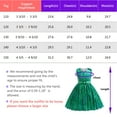 thumbnail image 7 of Girls Disgust Costume Joy Cosplay Dress Halloween Emotion Cartoon Outfits, Size 5-6, 7 of 7