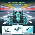 thumbnail image 2 of Gesture Sensing RC Stunt Car Toys, Remote Control Stunt Gesture RC Car with Music,Double Sided 360 DegreeSpins and Flips Gesture Sensor Toy Cars for 6-12 year Boys&Girls - Best Birthday Gifts for Kids, 2 of 10