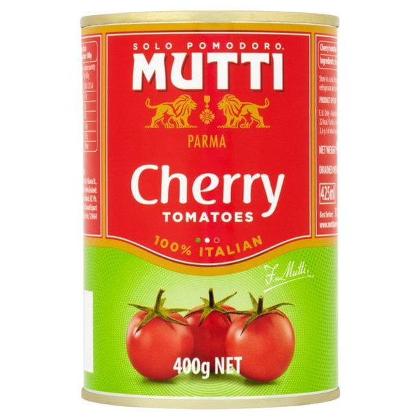 Mutti Cherry Tomatoes, 14 oz (Pack of 2)