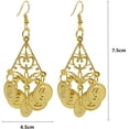thumbnail image 3 of Joyería Gitana Collar y Pendientes para Danza del Vientre Accesorios de Danza India JM, 3 of 4