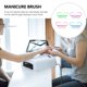 thumbnail image 2 of Nail Cleaning Brush Nail Scrub Brush 20Pcs Handle Grip nail brush double sided nail brush nail cleaner brush Nail Brush Plastic Fingernail Brush Nail Cleaning Brush Pedicure Brushes, 2 of 5