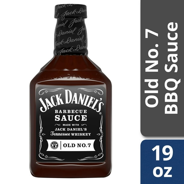 (2 Pack) Jack Daniel's Old No. 7 Barbecue Sauce, 19 oz Bottle Walmart