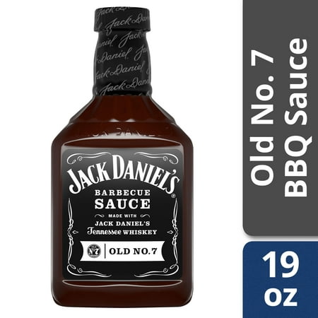 (2 Pack) Jack Daniel's Old No. 7 Barbecue Sauce, 19 oz