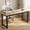 Light Brown and Black, variant on Fnova 70.9" Computer Desk, Reinforced Steel Frame Wooden Desk for Home Office Workstation, Conference Room, Study Room & Modern Home