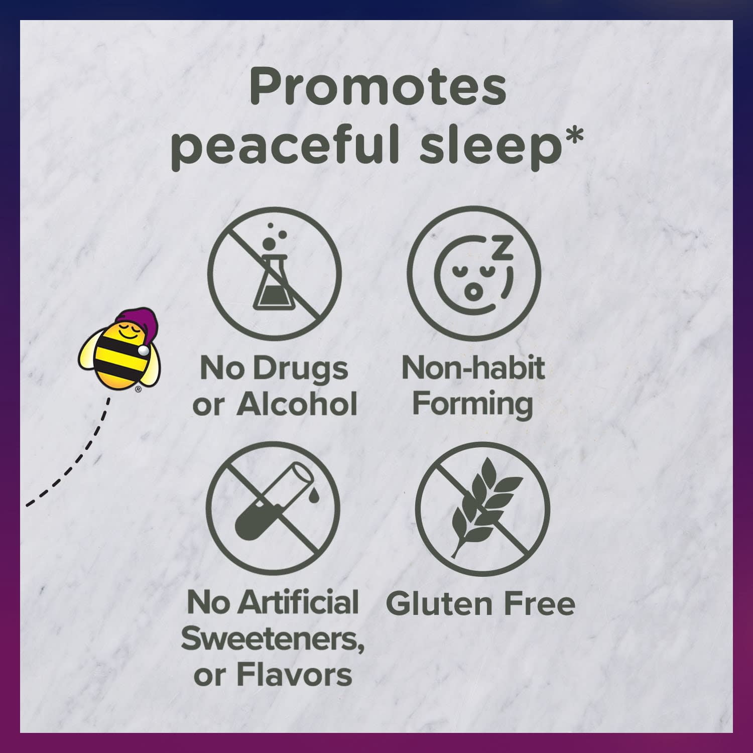 (2 pack) Zarbee’s Children's Sleep Gummies with Melatonin, Natural Berry, 34 Count