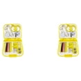 thumbnail image 4 of Maoww Needlework Sewing Tool Household Quilting Buttons Box Dormitory Travel Needles Clips Embroidery Device Accessories Yellow Yellow 2Set, 4 of 6
