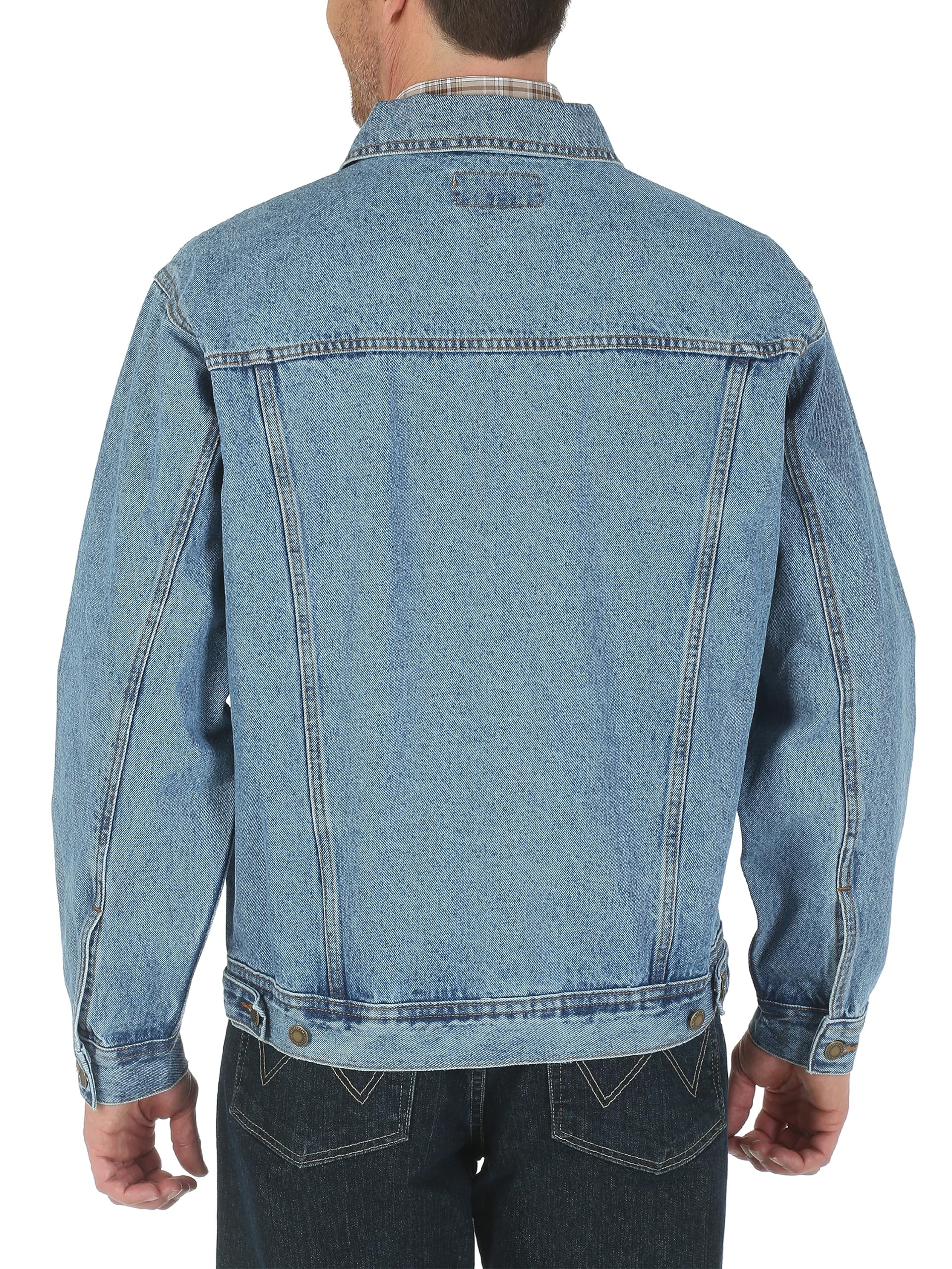 Wrangler Denim Jacket (Big & Tall Sizes) - Walmart.com