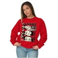 thumbnail image 4 of Betty Boop A Wink And A Giggle Women Plus Size Sweatshirt Brisco Brands 4X, 4 of 5