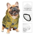 thumbnail image 4 of Bingfone White Wine Seamless Dog Clothes Hoodie, Pet Winter Coat,Puppy Sweatshirts For Small Dogs Boy Girl,Suitable For All Breeds-X-Small, 4 of 9
