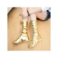 thumbnail image 4 of Fangasis Boys Jazz Boots Non Slip Dance Shoes Split Sole Modern Comfortable Gold 8, 4 of 8