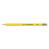 Ticonderoga Pre-Sharpened Pencil, HB, #2, Yellow, Dozen