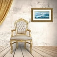 thumbnail image 3 of Parent, Joanne 32x18 Gold Ornate Wood Framed with Double Matting Museum Art Print Titled - Storm Surf, 3 of 4