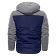 thumbnail image 5 of Vedolay Mens Jackets Button Down Sweatshirts Fashion Tops 2023 Clothes Blue,M, 5 of 5